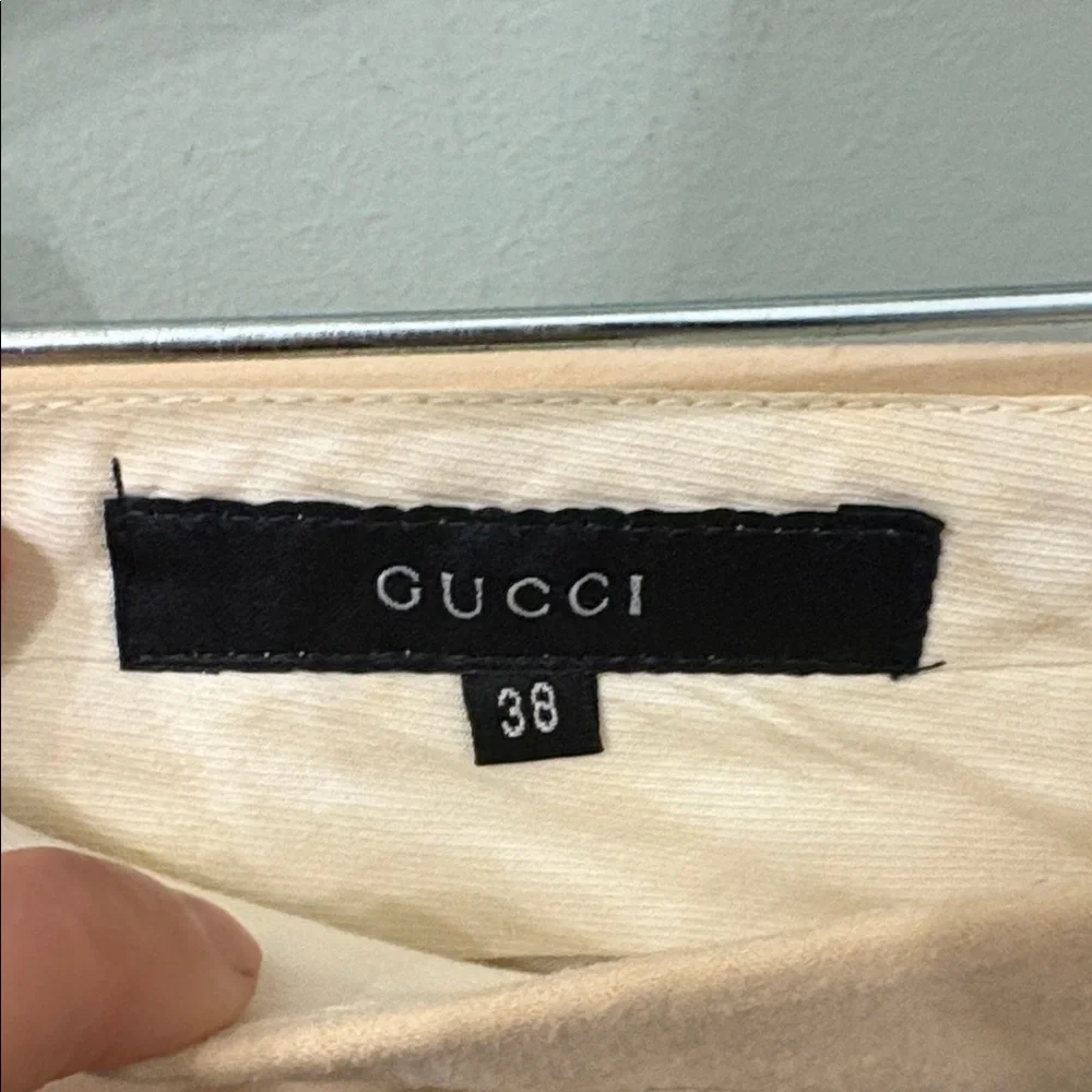 Gucci vintage wool Cream Flared trouser Pants - Picture 2 of 11